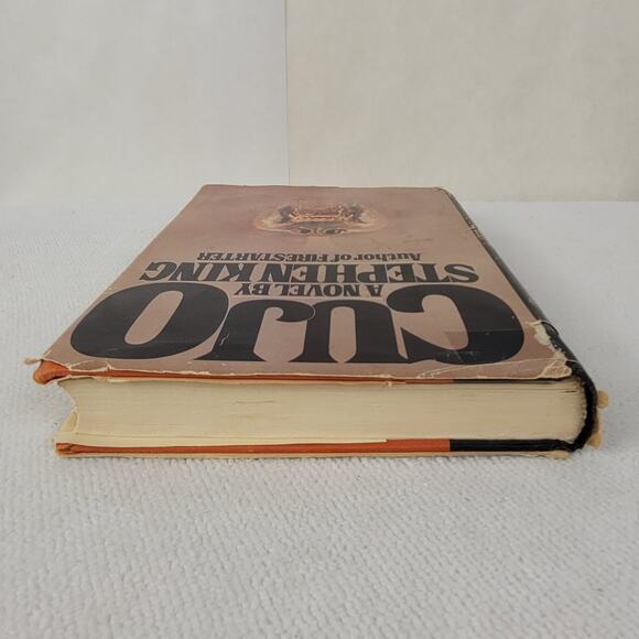 Stephen King Cujo Viking early 1981 BCE hardcover book with dust jacket - Picture 7 of 10